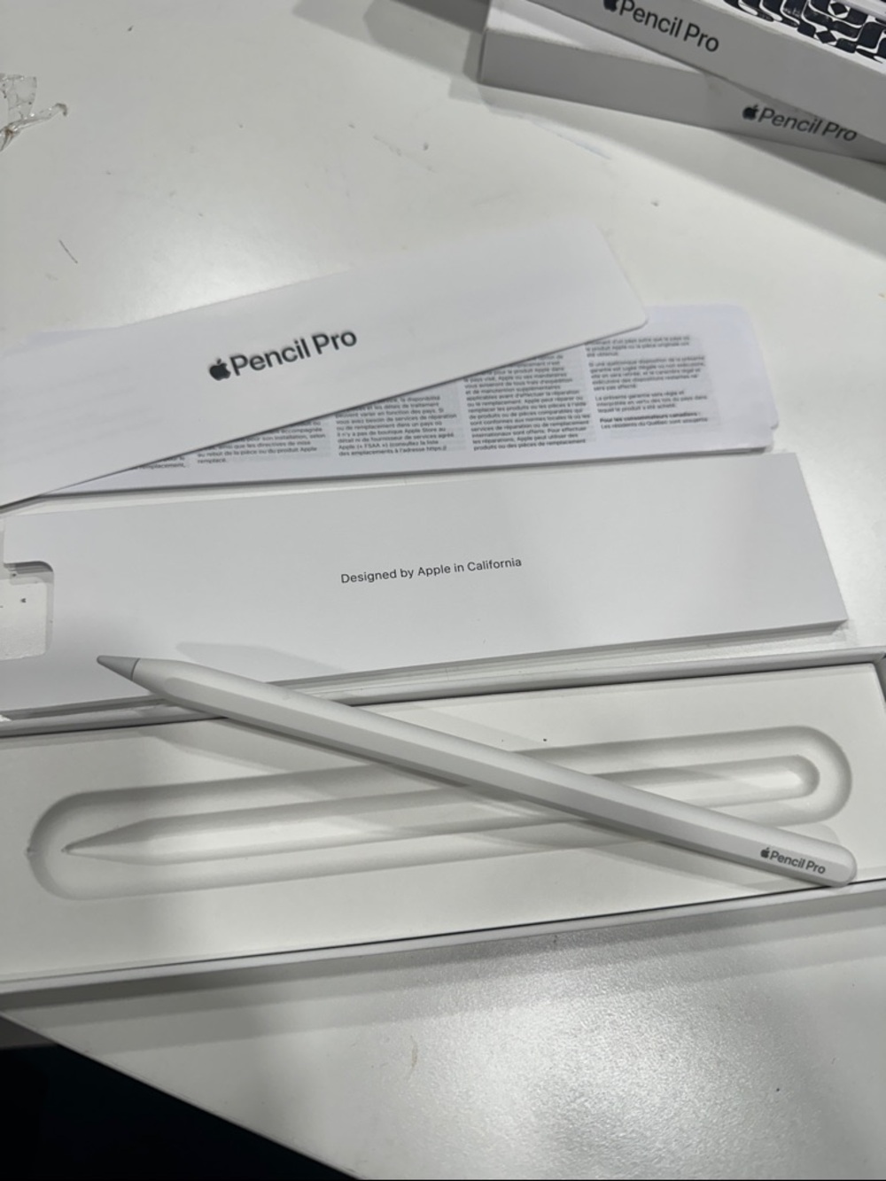 Apple Pencil Pro in White - Precision Stylus